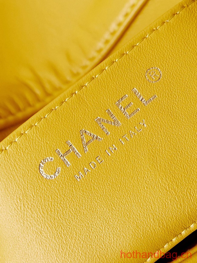 Chanel MINI FLAP BAG AS4165 Yellow