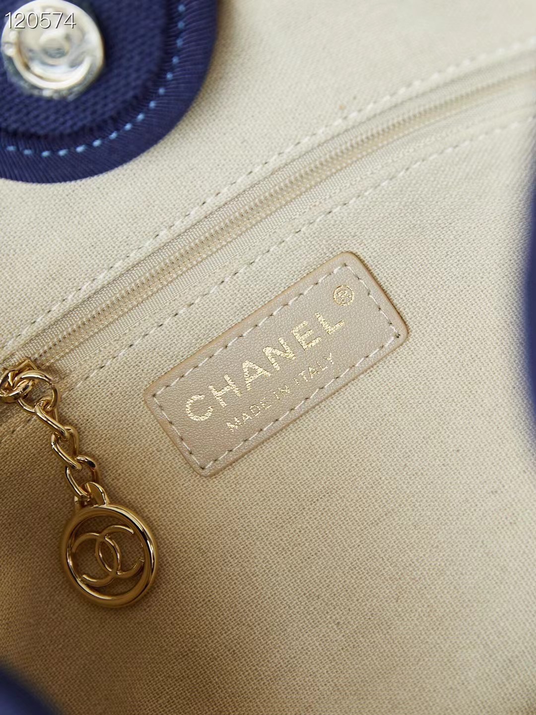 Chanel SHOPPING BAG AS3257 Blue