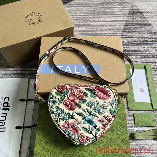 GUCCI SHOULDER BAG 740355 Flowers