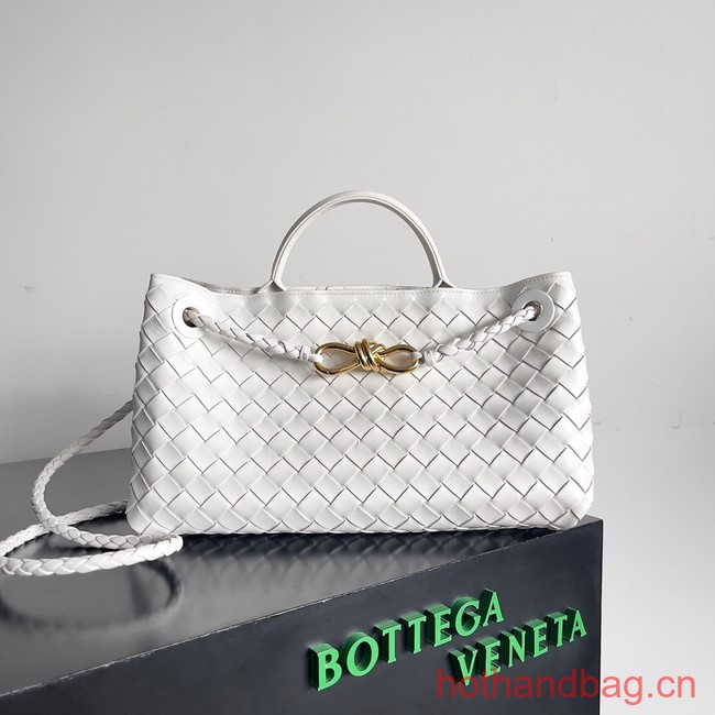 Bottega Veneta Small East West Andiamo 754990 white