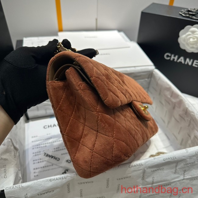 Chanel CLASSIC HANDBAG A1112 BROWN