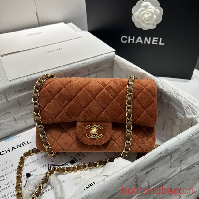 Chanel CLASSIC HANDBAG A1116 BROWN