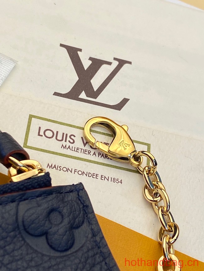 Louis Vuitton Monogram Empreinte Multi Pochette Felicie M81359 dark blue