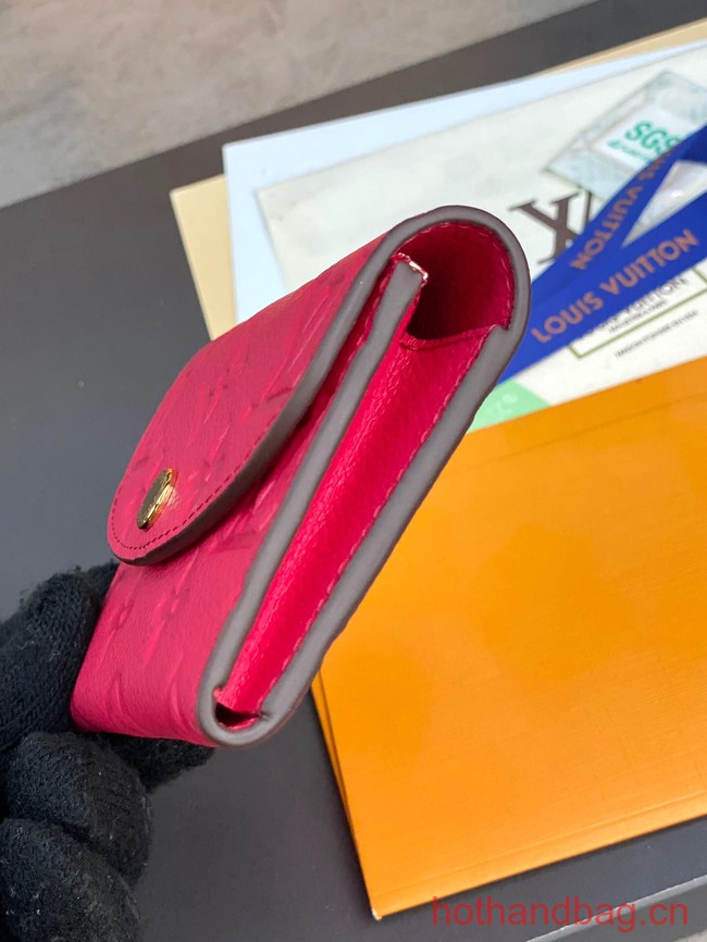 Louis Vuitton Rosalie Coin Purse M82392 red