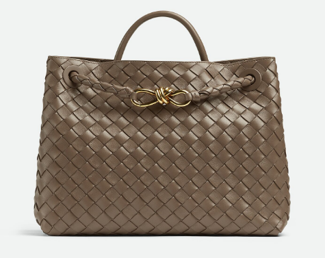 Bottega Veneta Medium Andiamo 743572 Taupe grey