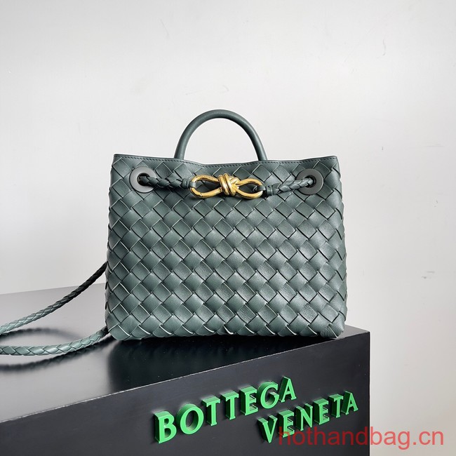 Bottega Veneta Small Andiamo 743568 Dark Green