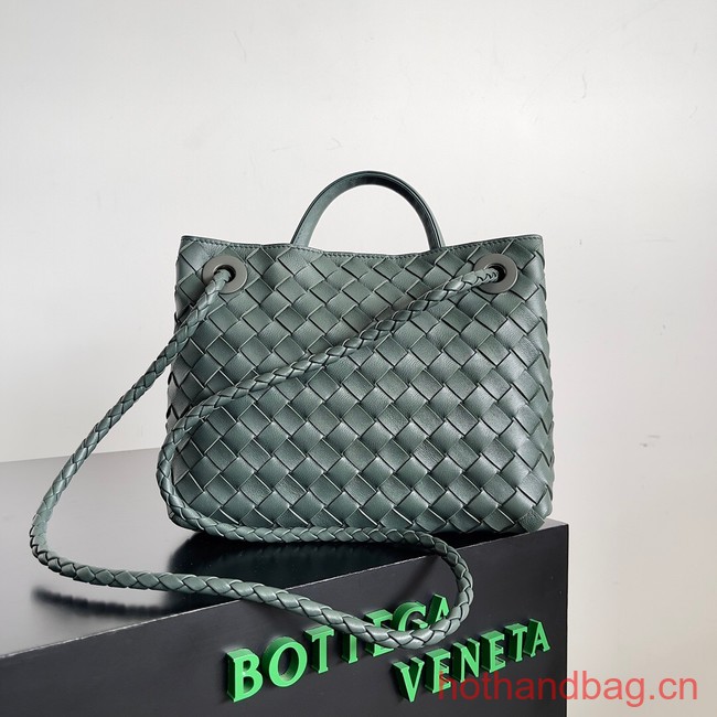 Bottega Veneta Small Andiamo 743568 Dark Green