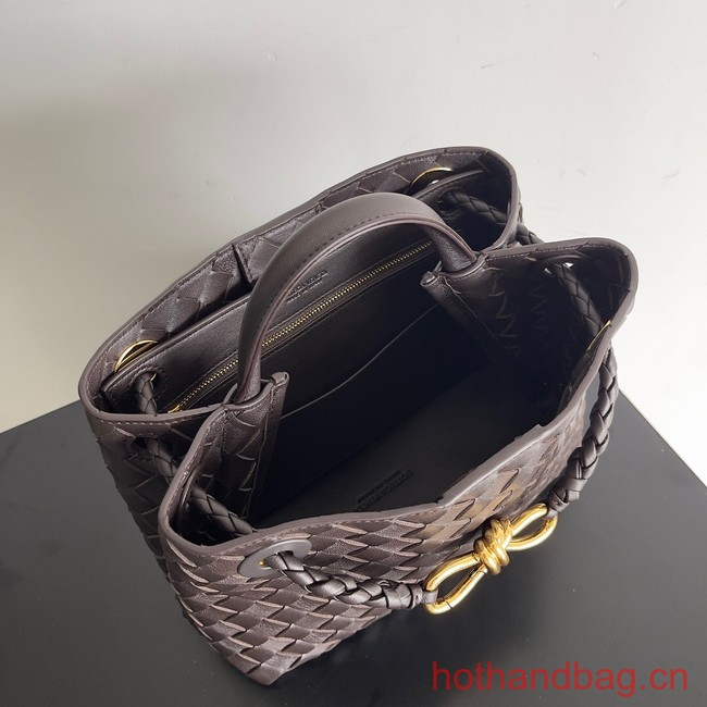 Bottega Veneta Small Andiamo 743568 Taupe grey