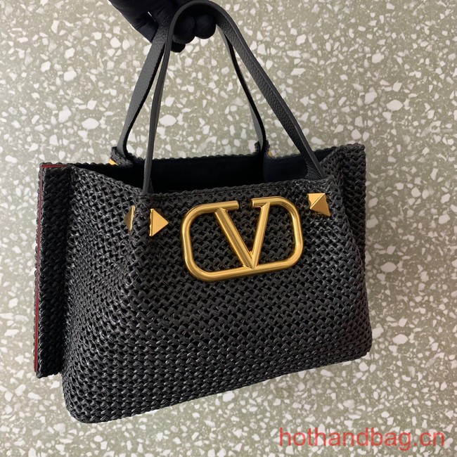 VALENTINO Knitting Shoulder bag 0330 black