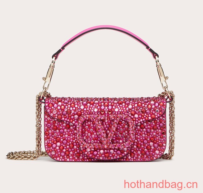 VALENTINO V-logo MINI LOCO bag 5032C rose