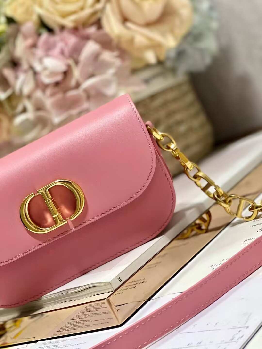 DIOR Box Calfskin M9261U pink