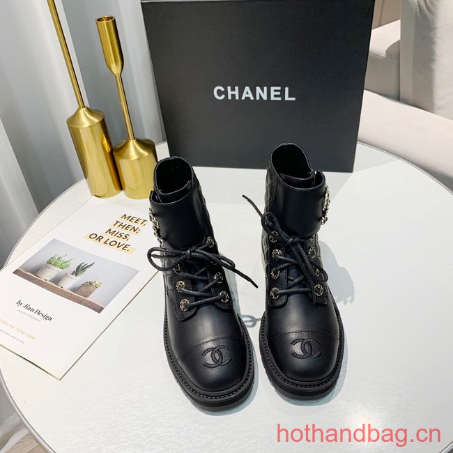 Chanel Calfskin ANKLE BOOT 93698-1