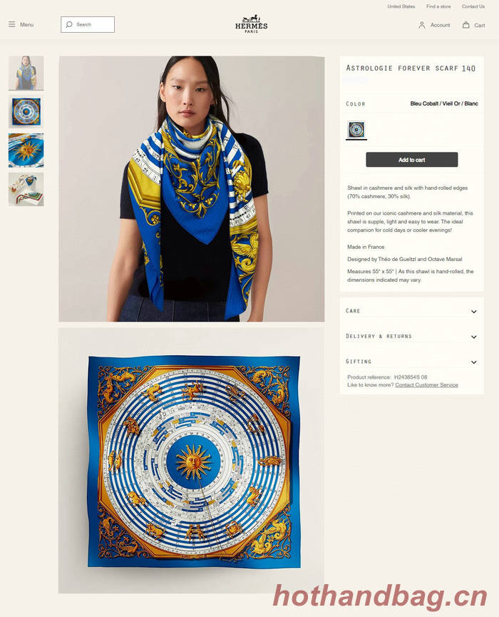 Hermes Scarf HEC00666