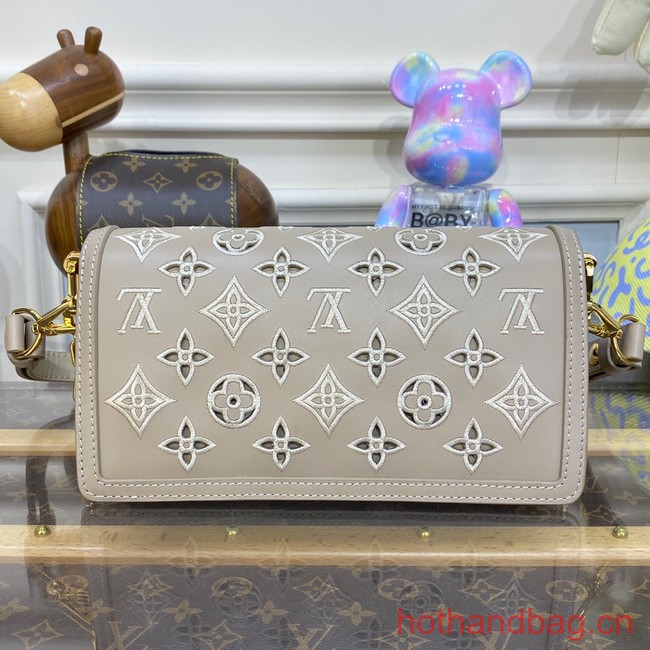 Louis Vuitton Leather DAUPHINE M20730 gray