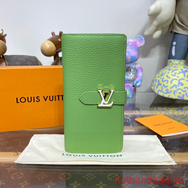Louis Vuitton Vertical Wallet M81367 green