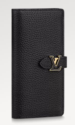 Louis Vuitton Vertical Wallet M82441 Black