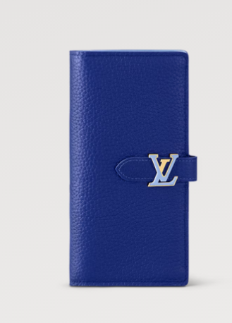 Louis Vuitton Vertical Wallet M82441 Blue