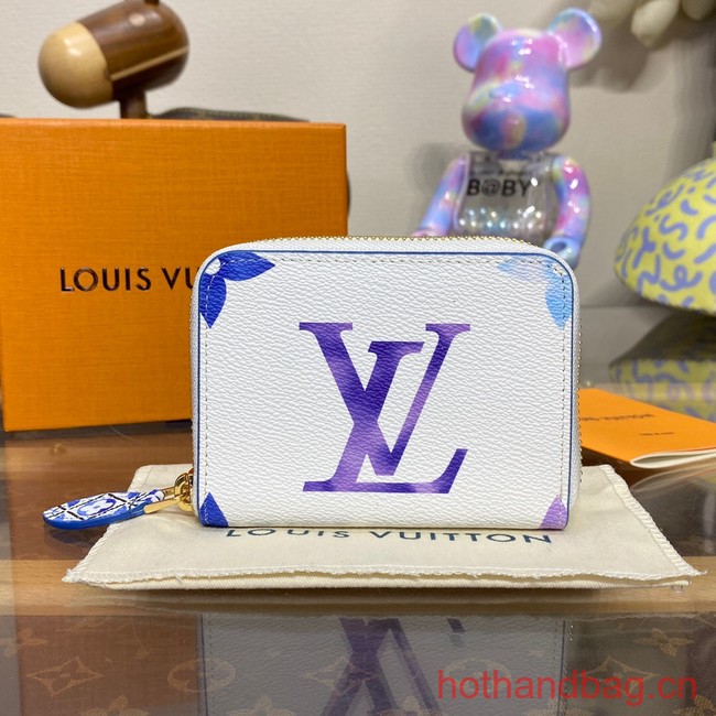 Louis Vuitton Zippy Coin Purse M82417 Blue