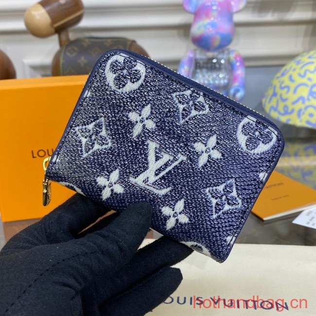 Louis Vuitton Zippy Coin Purse M82483 Blue