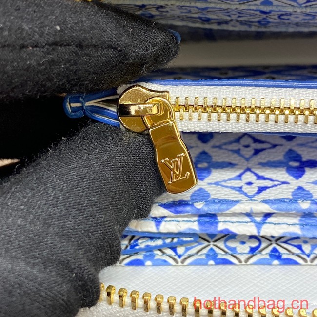 Louis Vuitton Zippy Wallet M82384 Blue