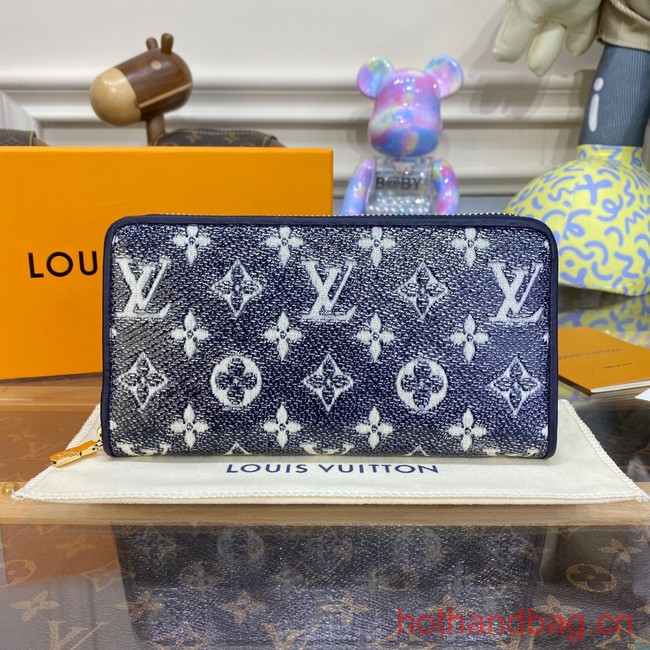 Louis Vuitton Zippy Wallet M82468 blue