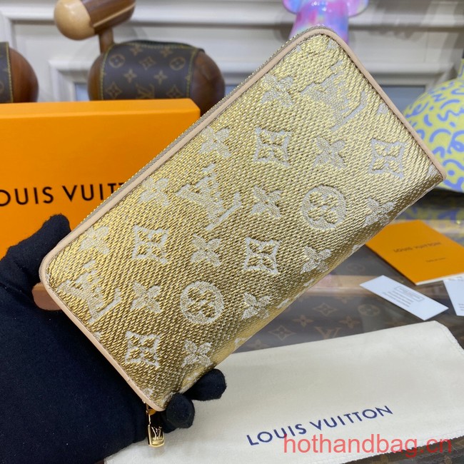 Louis Vuitton Zippy Wallet M82468 gold