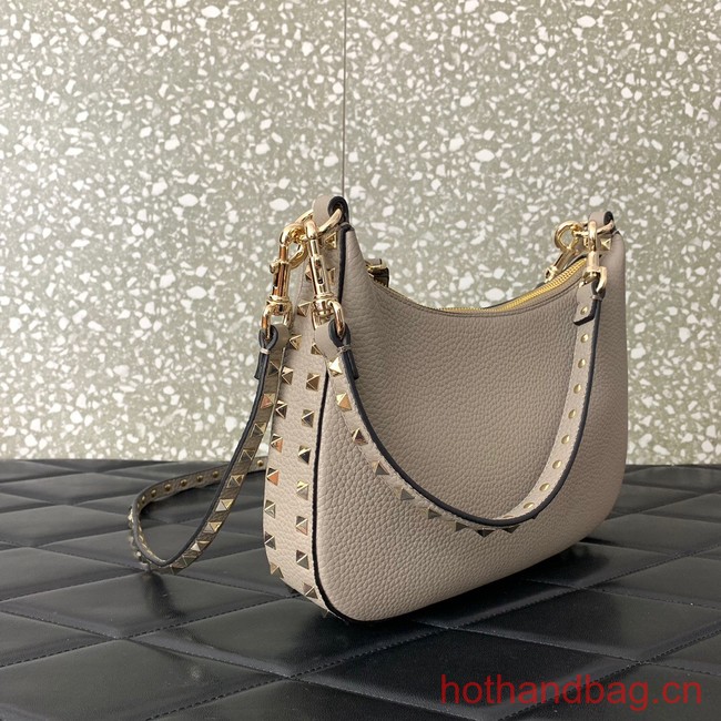 VALENTINO grain calfskin leather bag 0313 gray