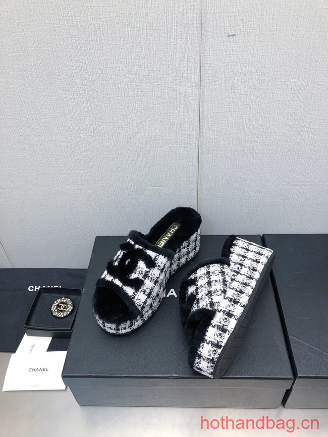 Chanel Shoes Heel High 6.5CM 93708-2
