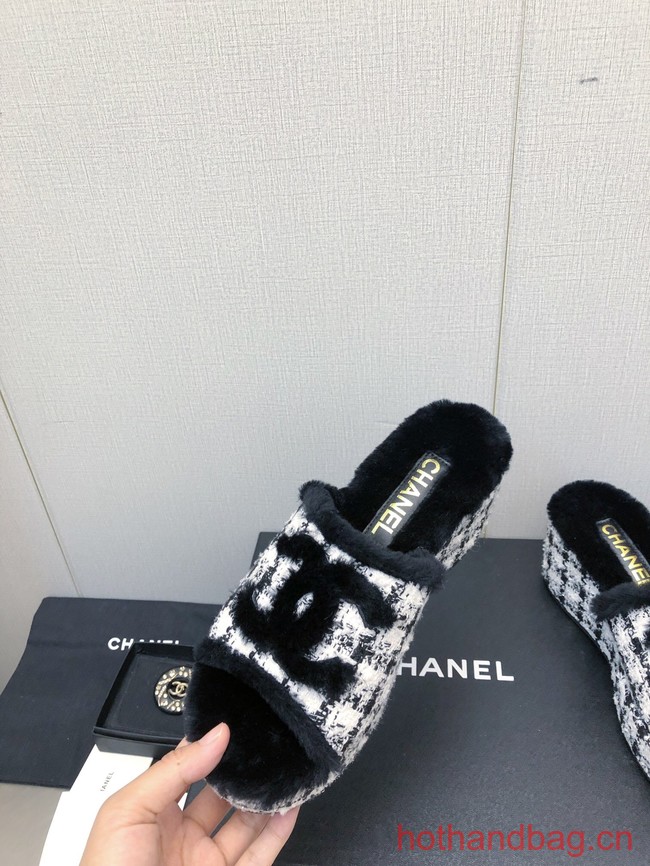Chanel Shoes Heel High 6.5CM 93708-2