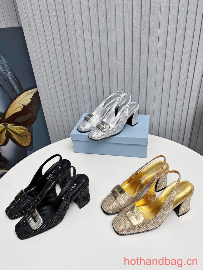 Prada shoes heel height 8.5CM 93725-1
