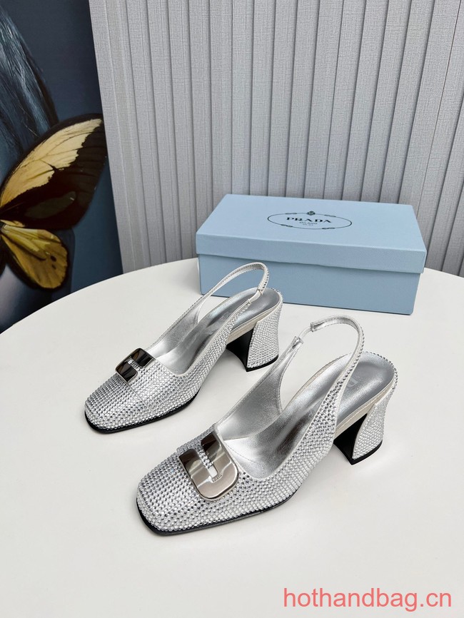 Prada shoes heel height 8.5CM 93725-3
