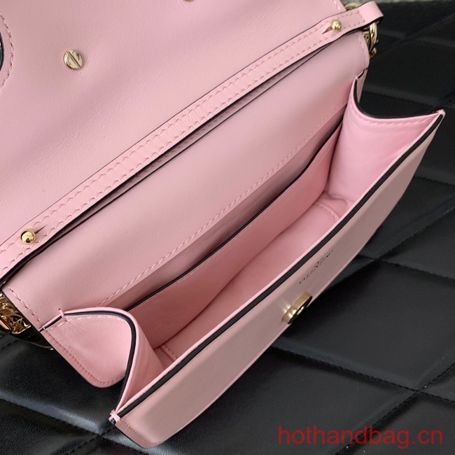 VALENTINO GARAVANI MINI LOCO Calf leather Shoulder Bag 1W2B0K pink