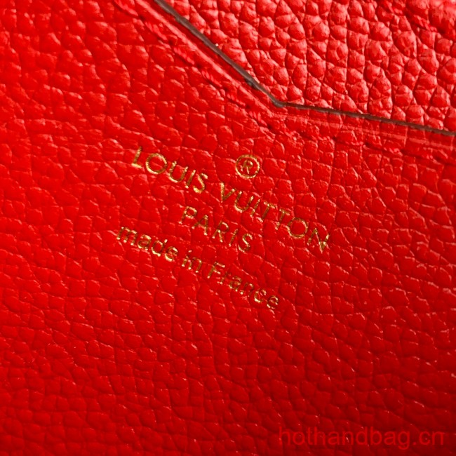 Louis Vuitton Zippy Coin Purse M60574 red