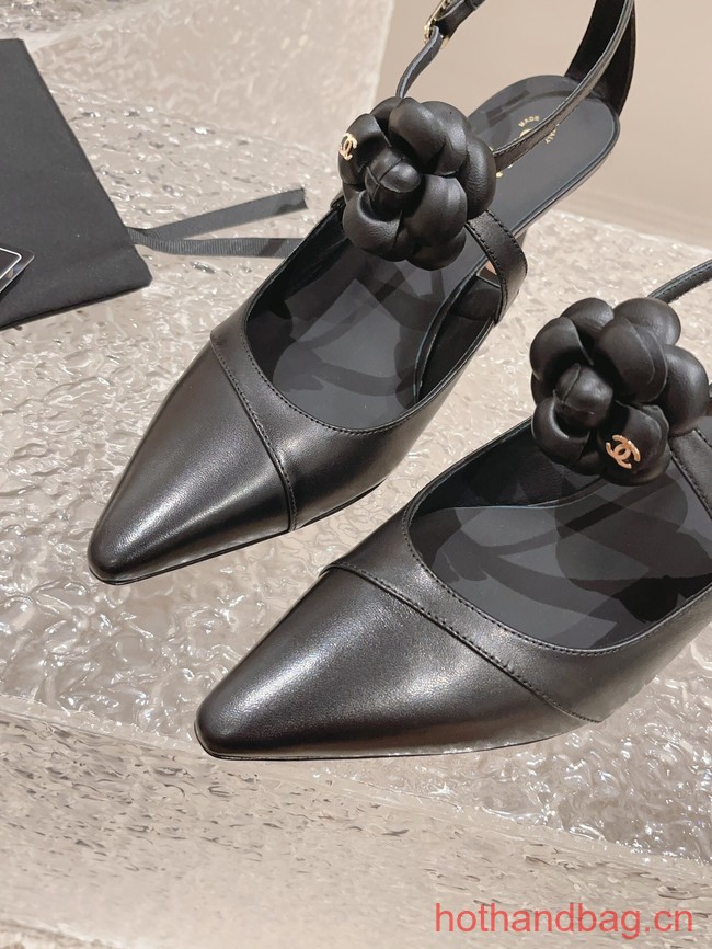 Chanel shoes heel height 7.5CM 93729-1