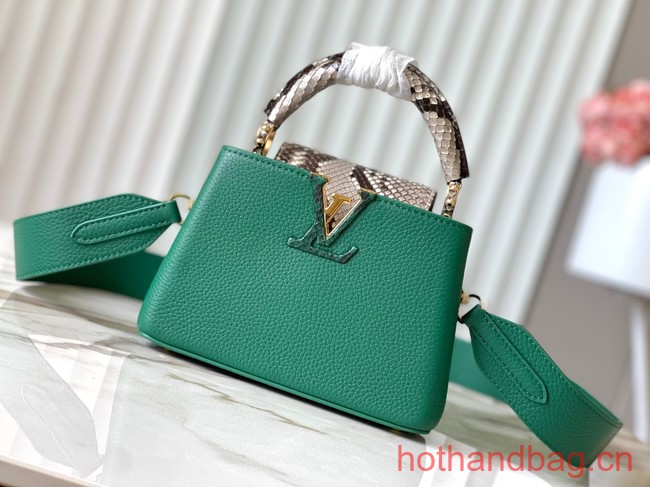 Louis Vuitton Capucines Mini N81209 green