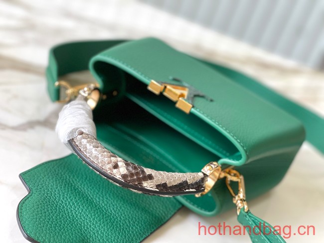 Louis Vuitton Capucines Mini N81209 green