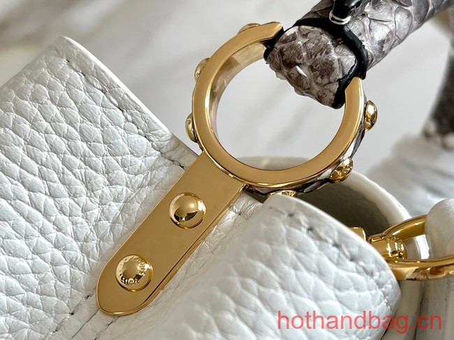 Louis Vuitton Capucines Mini N81209 white