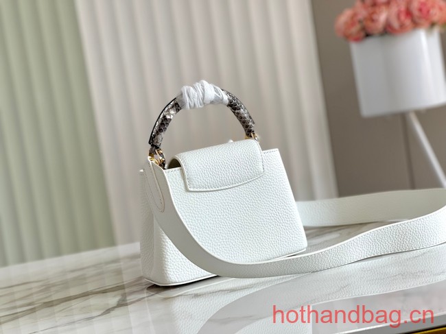 Louis Vuitton Capucines Mini N81209 white