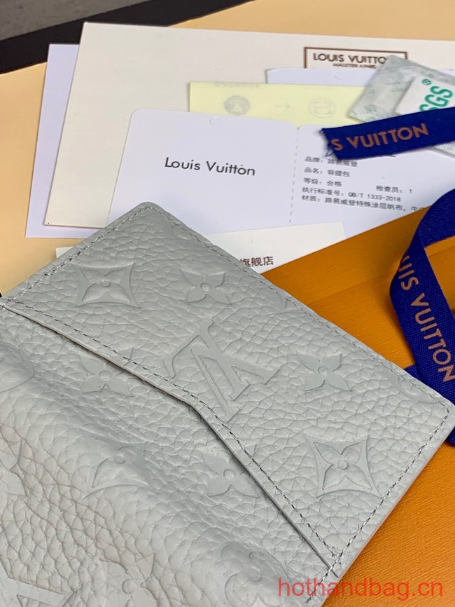 Louis Vuitton Pocket Organizer M82560 Mineral Gray