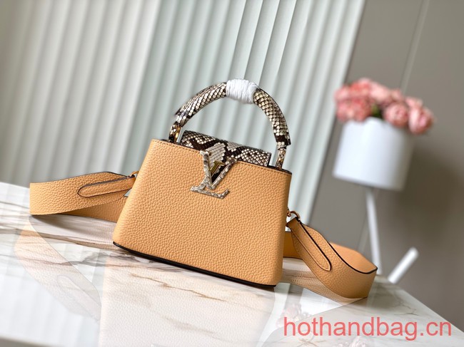 Louis Vuitton Capucines Mini N81209 Apricot