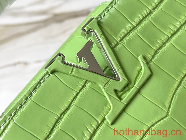 Louis Vuitton Capucines Mini N81209 light green