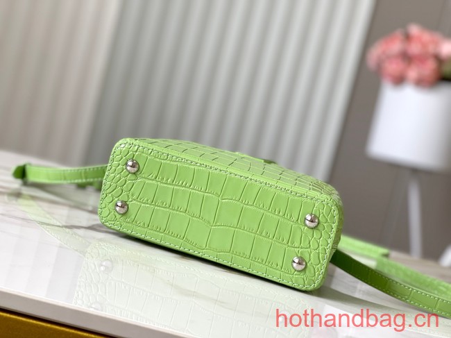 Louis Vuitton Capucines Mini N81209 light green