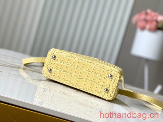 Louis Vuitton Capucines Mini N81209 yellow