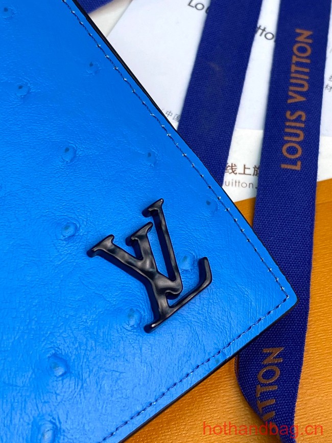 Louis Vuitton Pocket Organizer N82510 blue