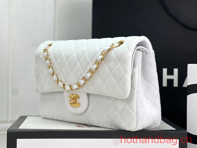 Chanel CLASSIC HANDBAG A1112 WHITE