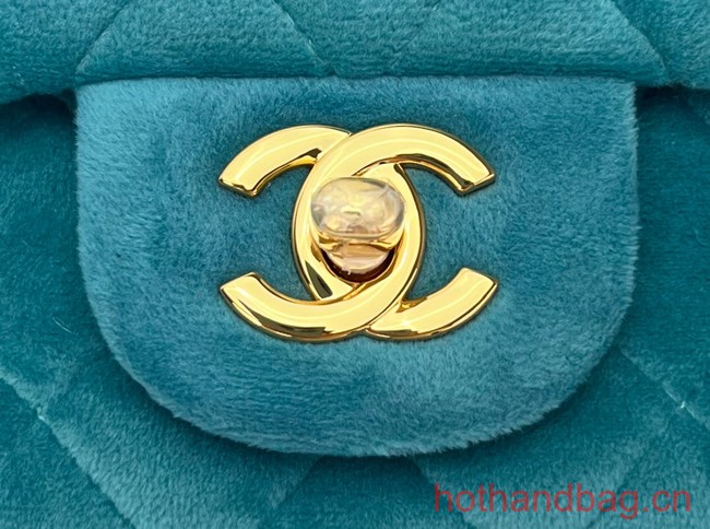 Chanel CLASSIC HANDBAG A1116 LIGHT BLUE