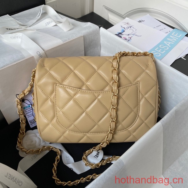 Chanel SMALL FLAP BAG AS4264 Apricot