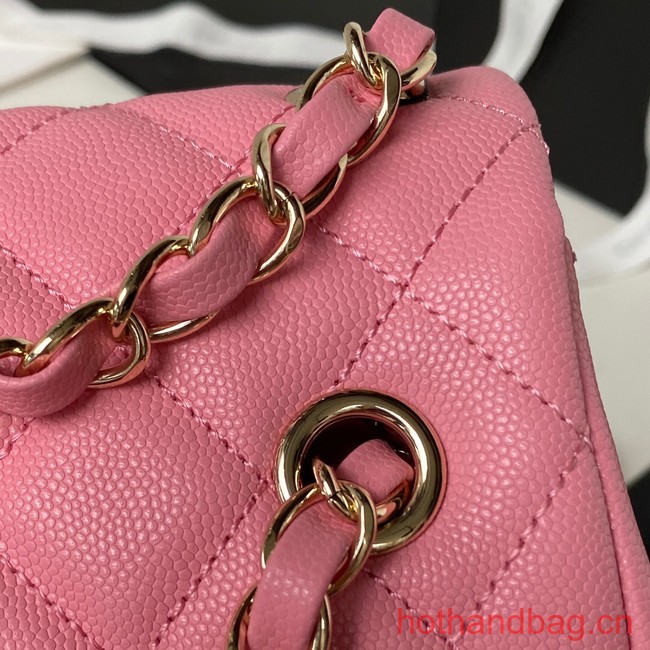 Chanel small BACKPACK AS4399 pink