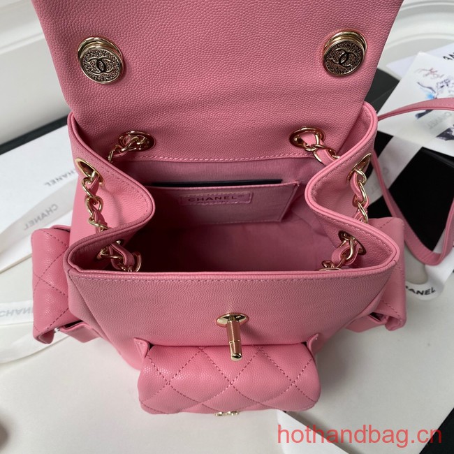 Chanel small BACKPACK AS4399 pink