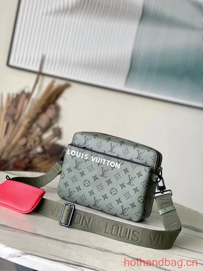 Louis Vuitton Trio Messenger M23783 Khaki Green